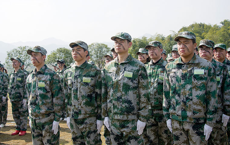 圣奧集團2019年應屆大學生軍訓開營典禮