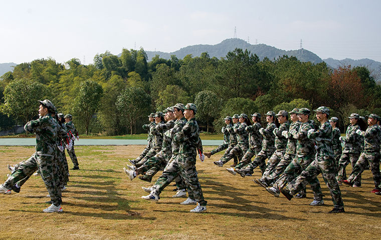 圣奧集團2019年應屆大學生軍訓開營