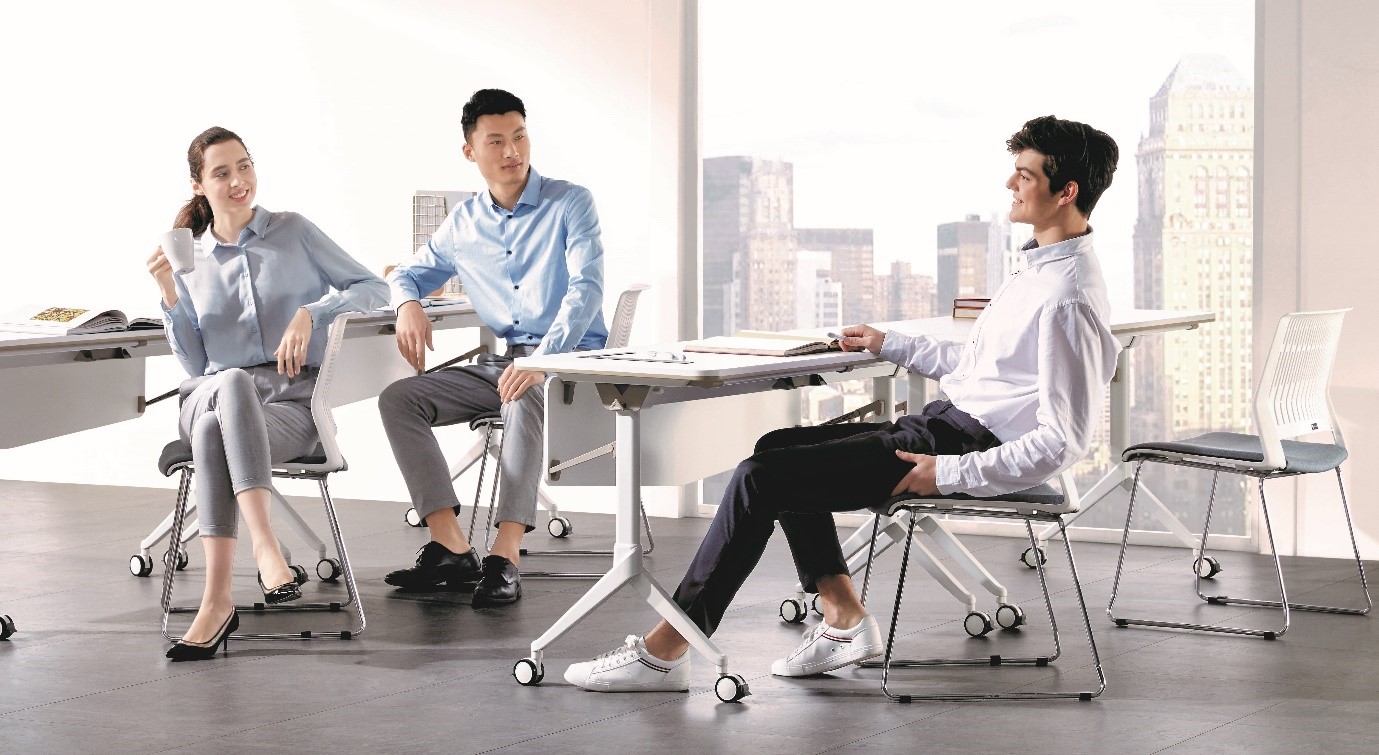 圣奧辦公家具曼迪克會(huì)議桌場(chǎng)景圖
