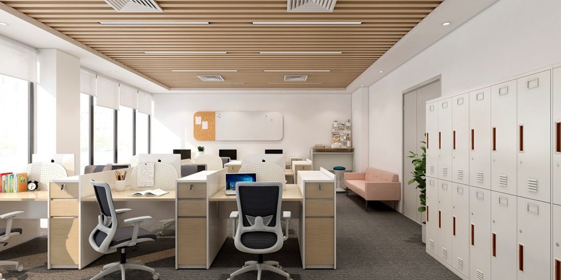 圣奧辦公家具職員辦公空間場(chǎng)景圖